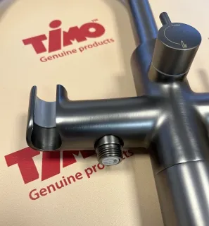 Напольный смеситель для ванны Timo Saona 2310/18Y-CR чёрное золото